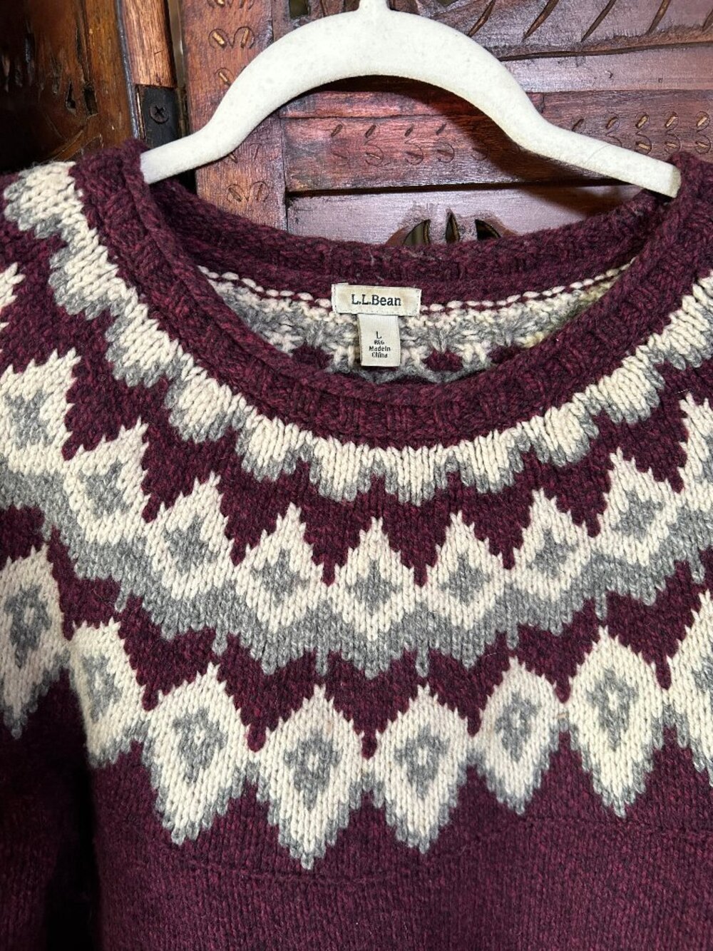 L. L. Bean Scandi Girl Sweater - Picture 2 of 2